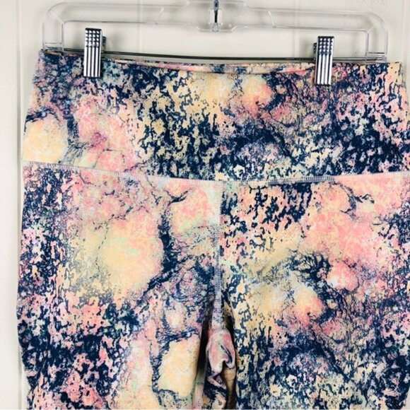 Roxy Womens Kaileo High Waisted Ankle Length Workout Leggings Large - Picture 9 of 14